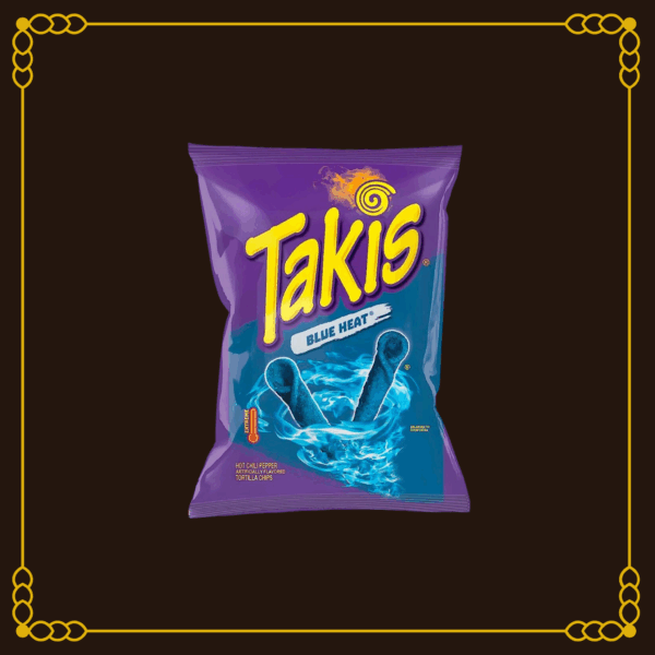 Takis Blue Heat Hot Chilli Pepper